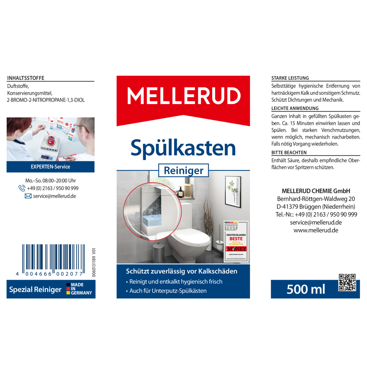 Spülkasten Reiniger 0,5 l