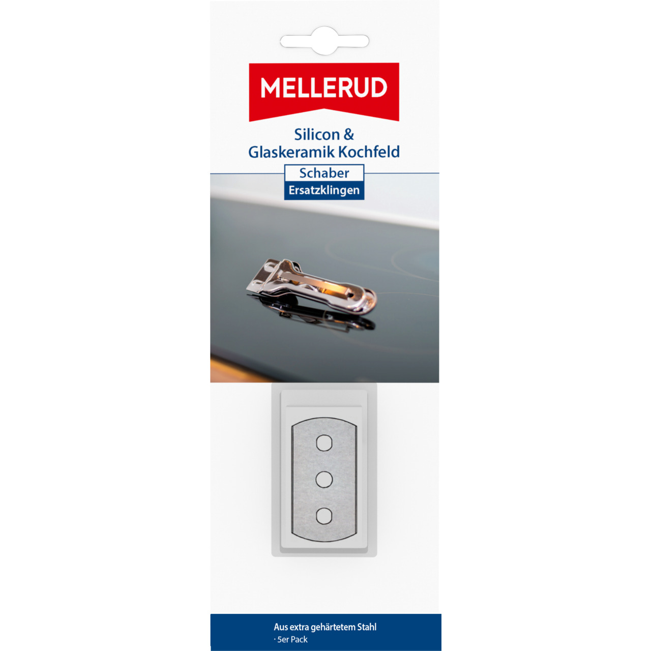 Silikon & Glaskeramik Kochfeld Schaber Ersatzklingen 1,0 Pack