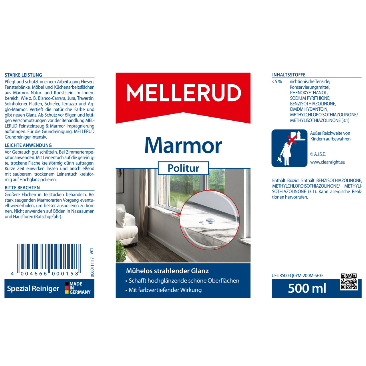 Marmor Politur 0,5 l