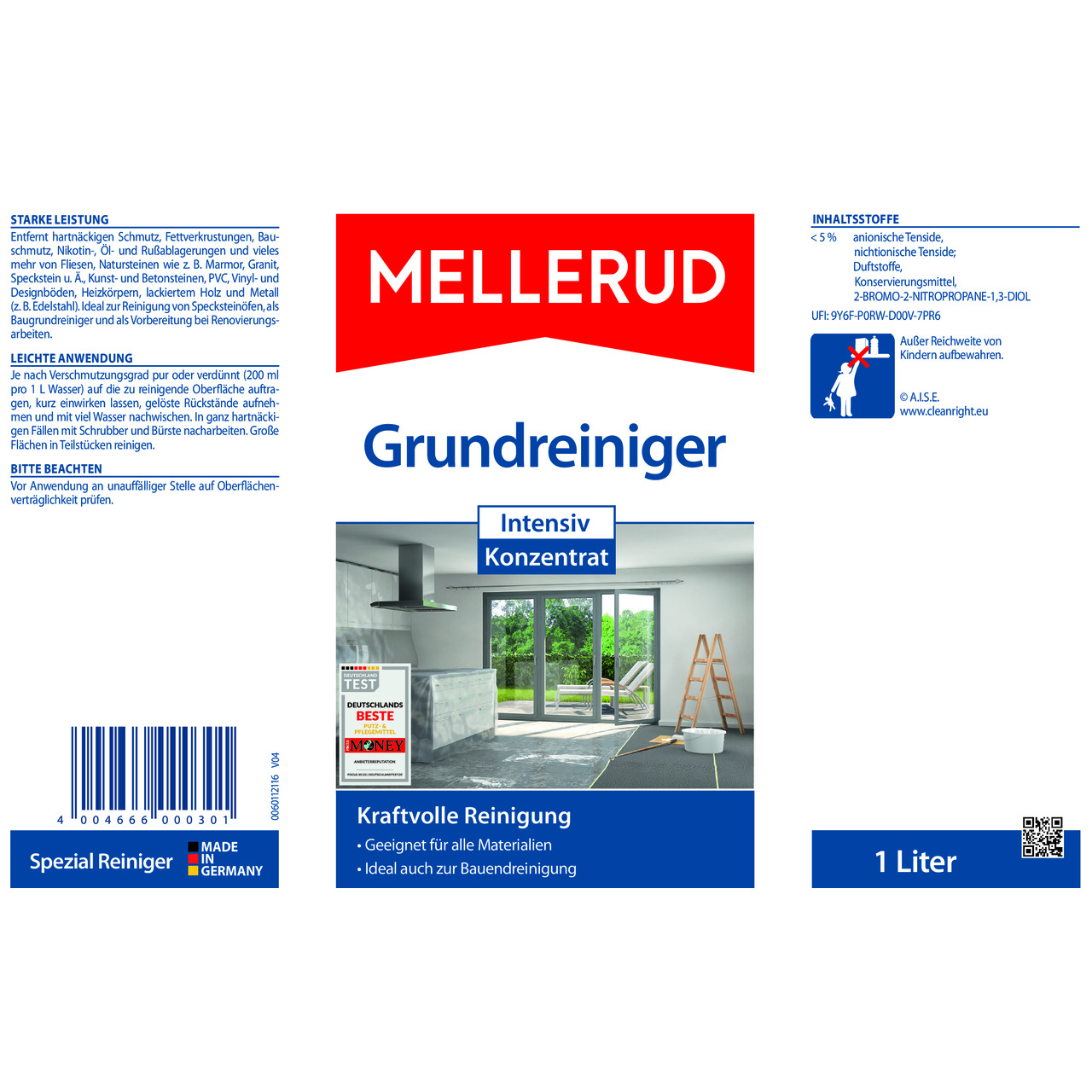 Grundreiniger Intensiv Konzentrat 1,0 l