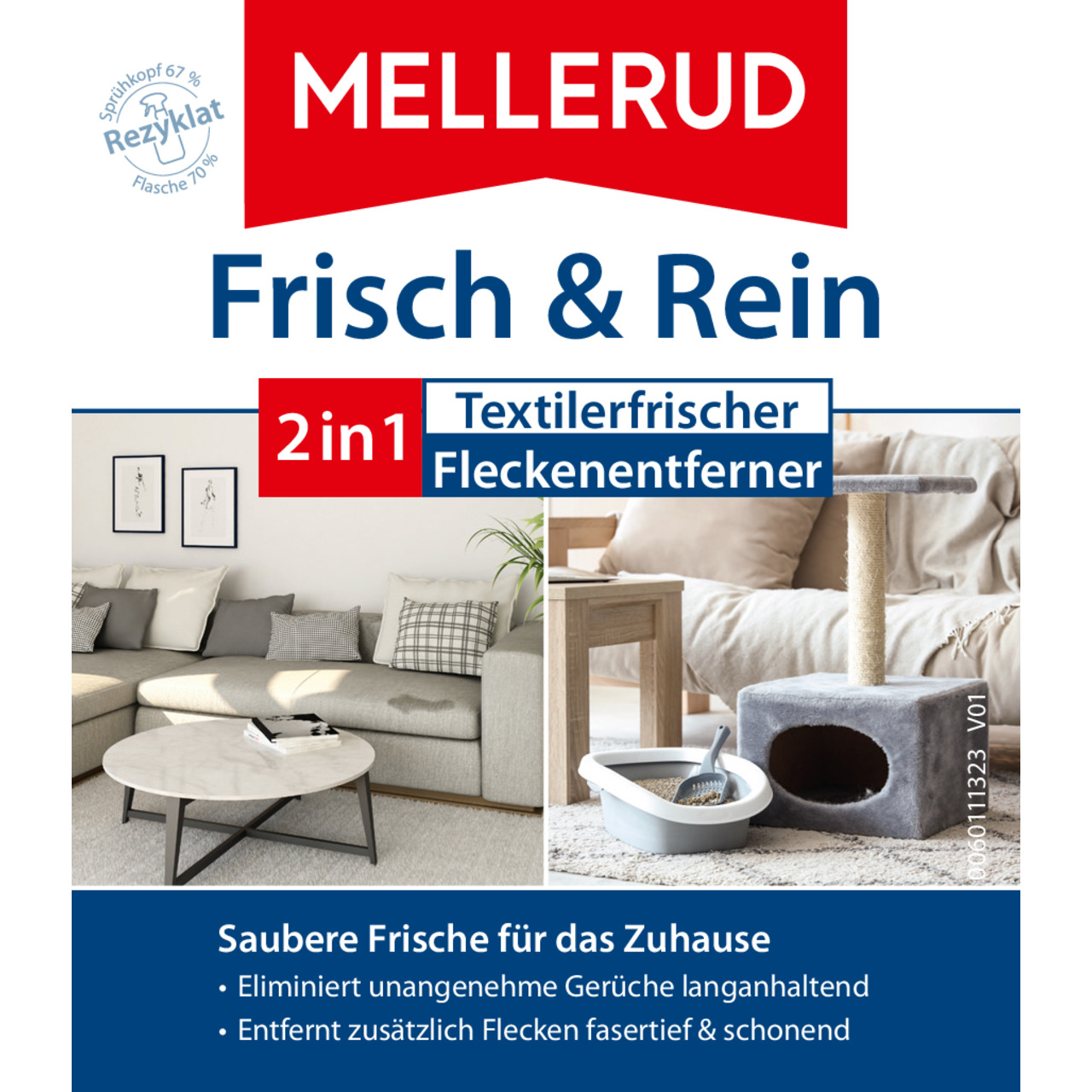 Frisch & Rein Textilerfrischer Fleckenentferner 0,5 l