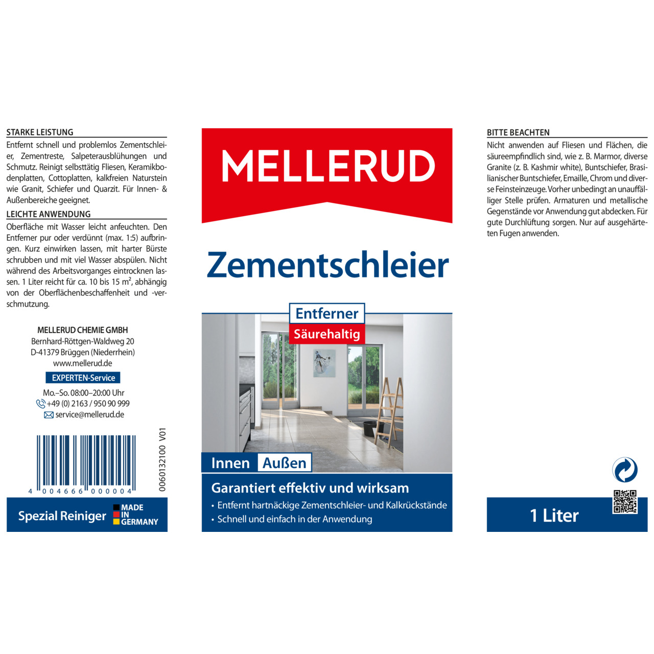 Zementschleier Entferner Säurehaltig 1,0 l