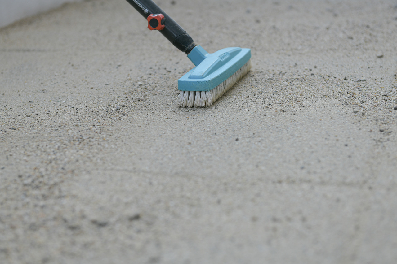 Beton reinigen