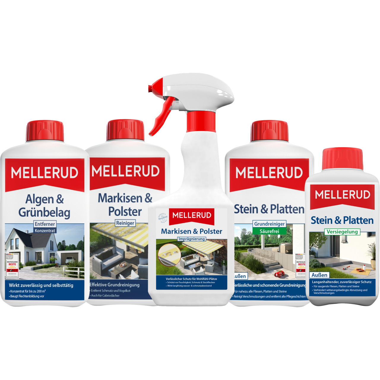 Garten, Markise & Polster Reinigungsset 2026