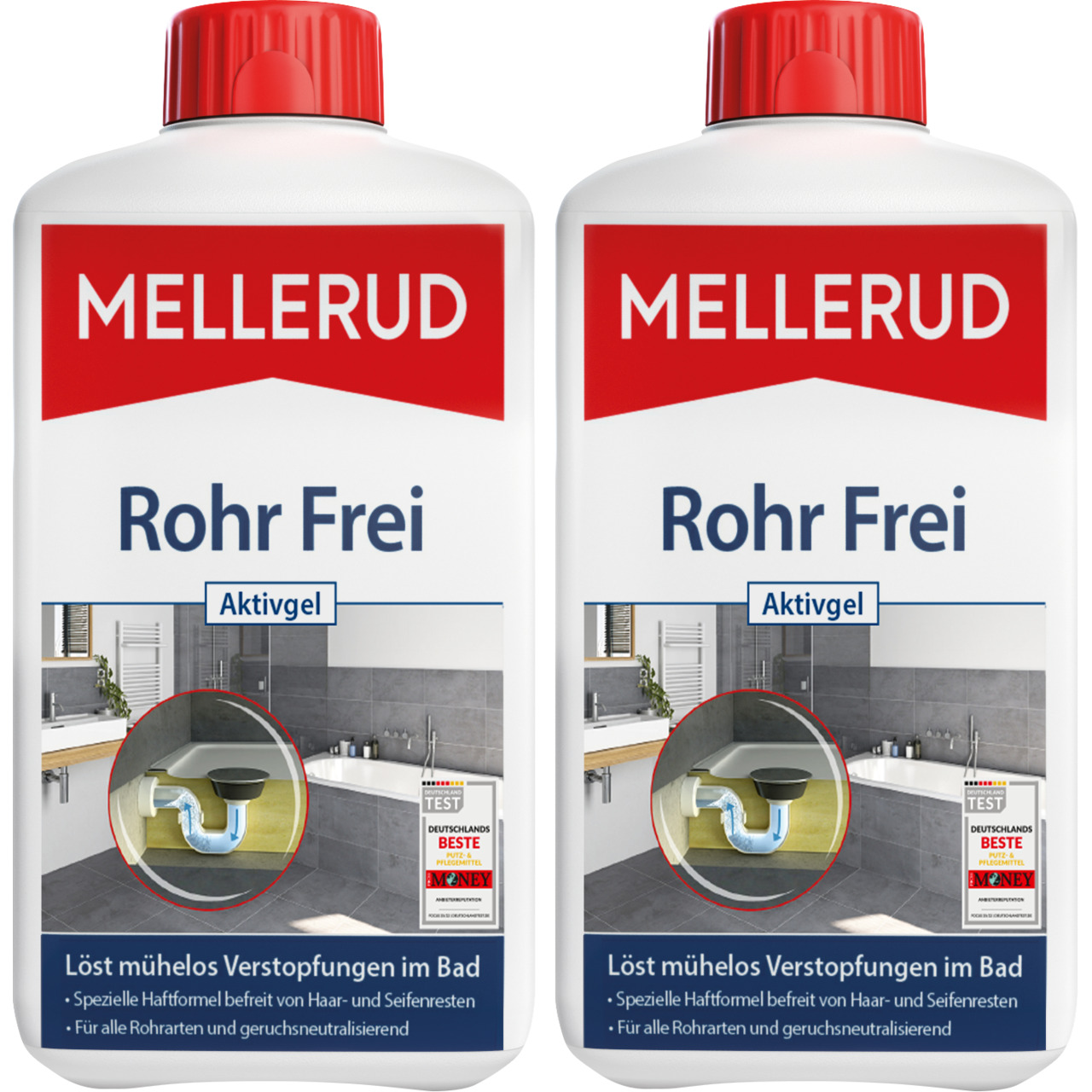 Rohr Frei Aktivgel Set 2 Stück