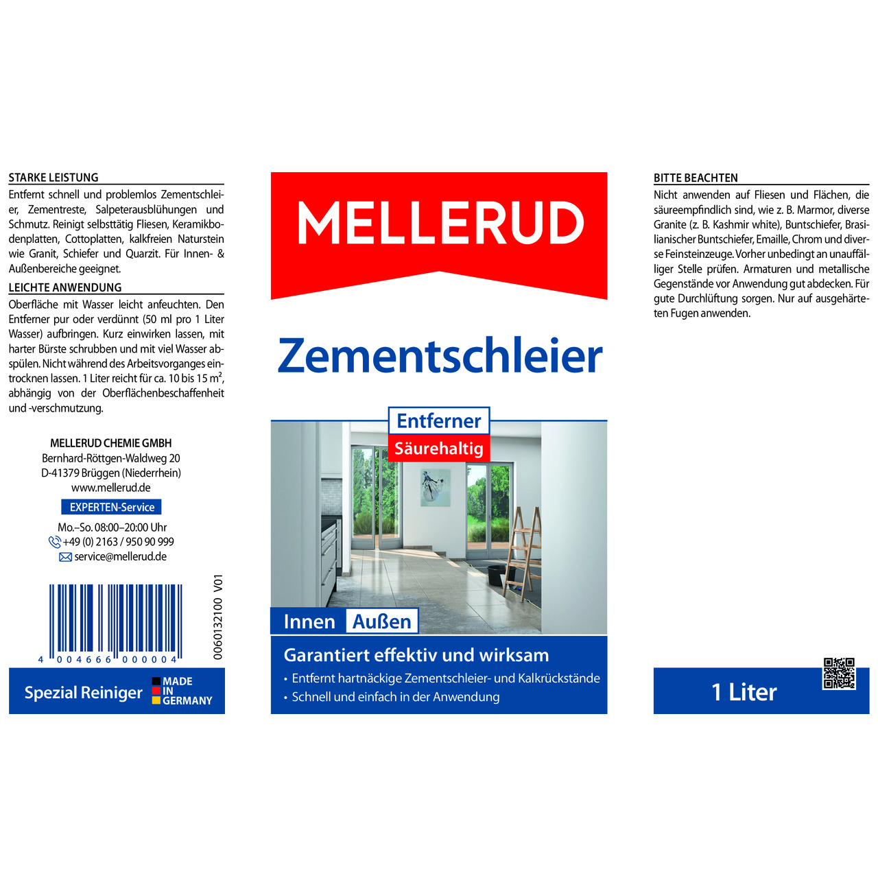 Zementschleier Entferner Säurehaltig 1,0 l