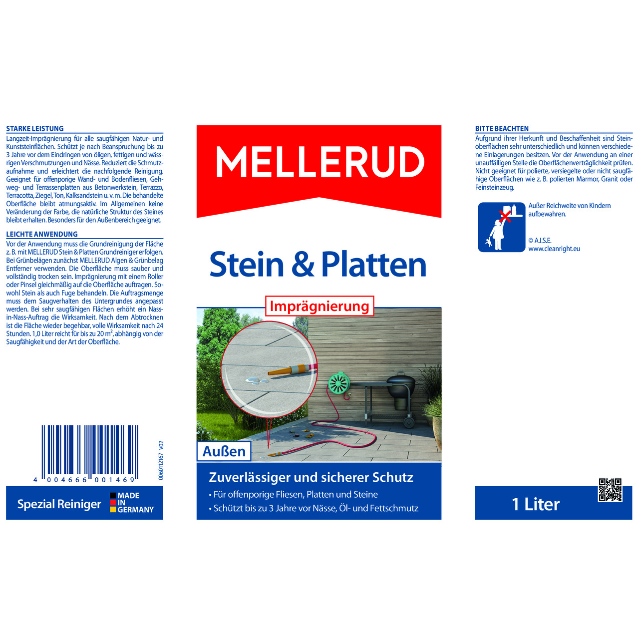 Stein & Platten Imprägnierung 1,0 l