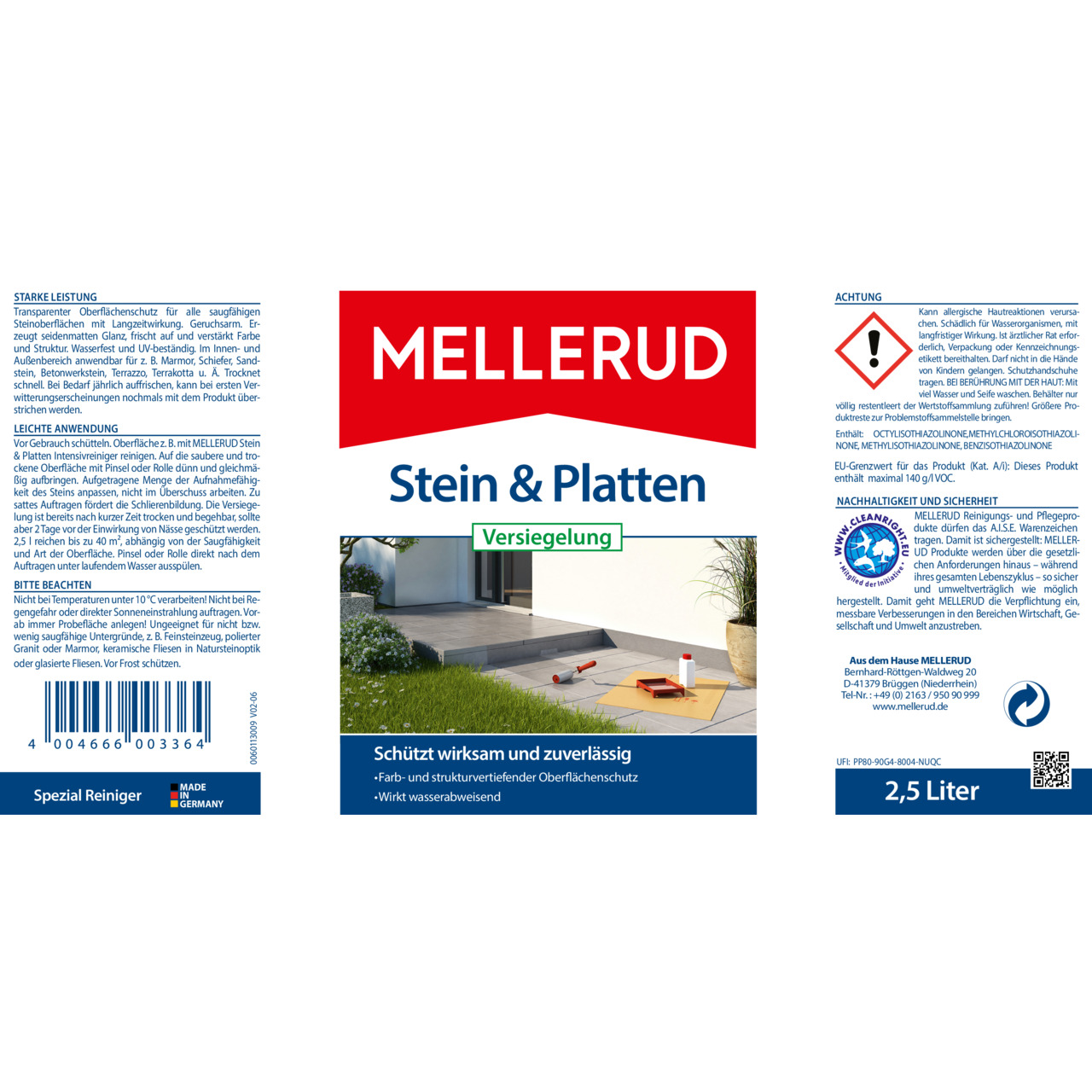 Stein & Platten Versiegelung 2,5 l