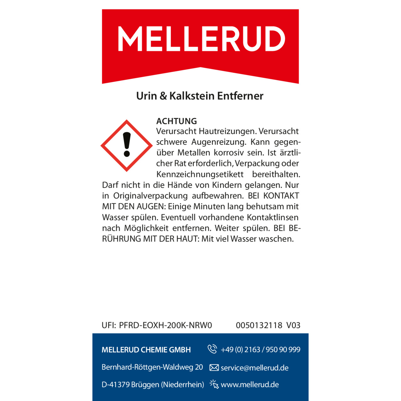 Urin & Kalkstein Entferner 1,0 l