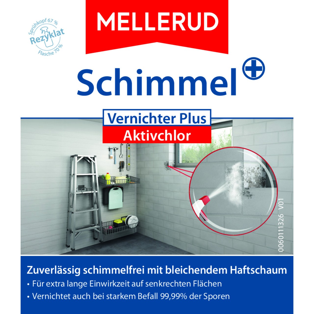 Schimmel Vernichter Plus Aktivchlor 0,5 l