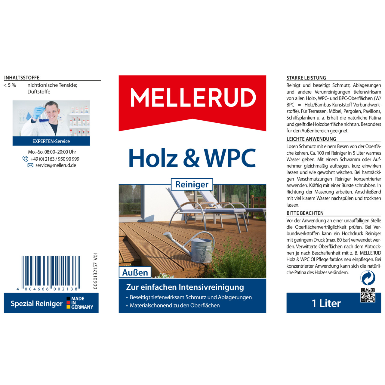 Holz & WPC Reiniger 1,0 l
