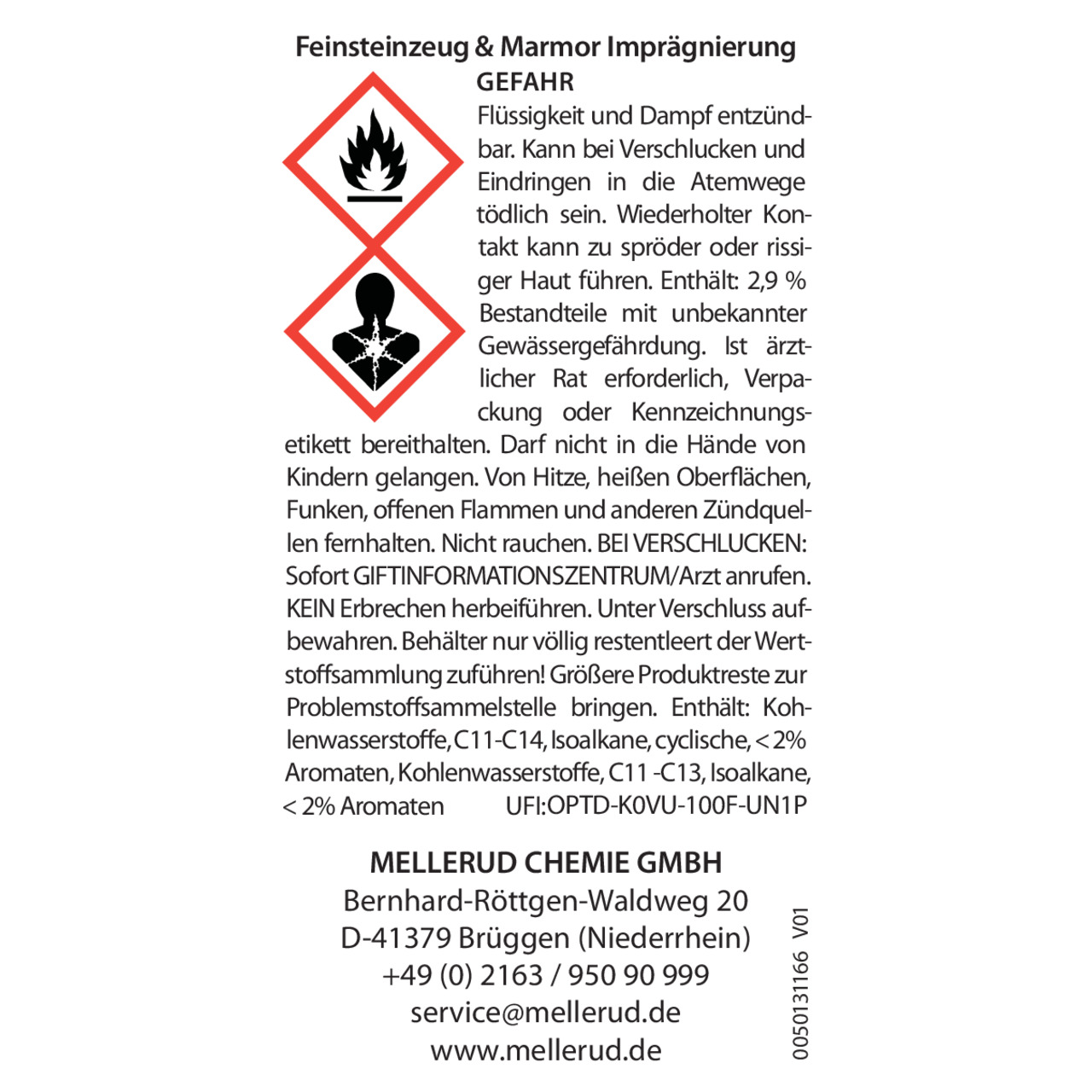 Feinsteinzeug & Marmor Imprägnierung 0,5 l