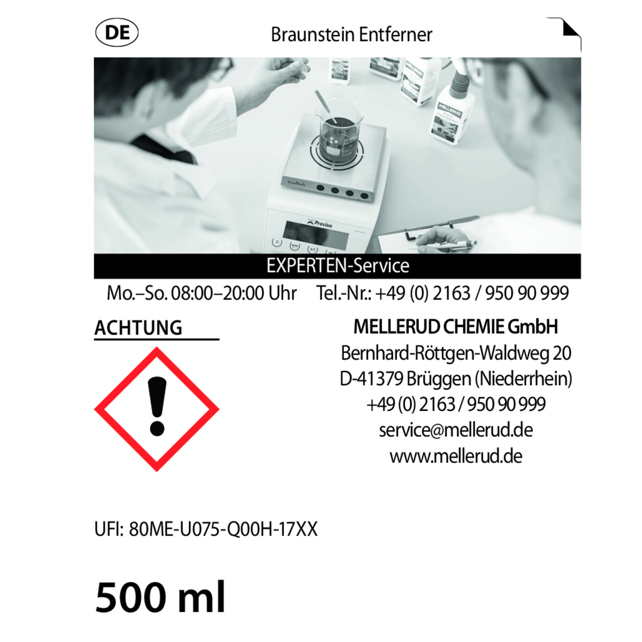 Braunstein Entferner 0,5 l