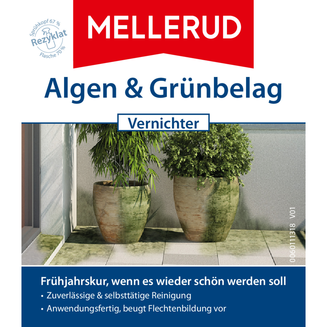 Algen & Grünbelag Vernichter 0,5 l