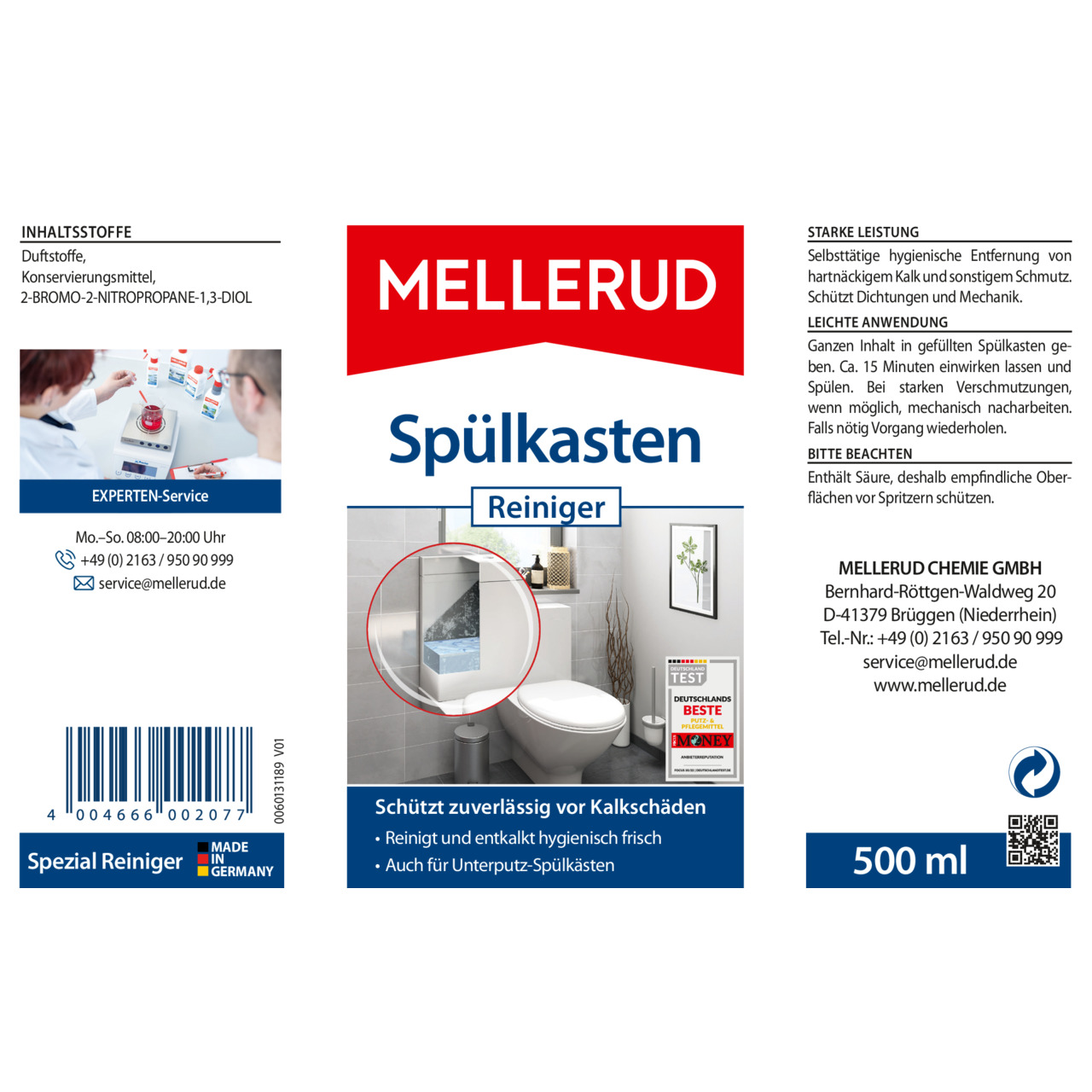 Spülkasten Reiniger 0,5 l