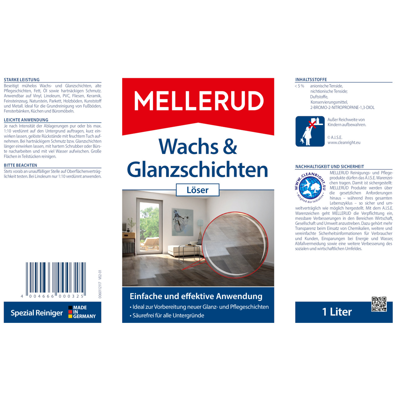 Wachs & Glanzschichten Löser 1,0 l