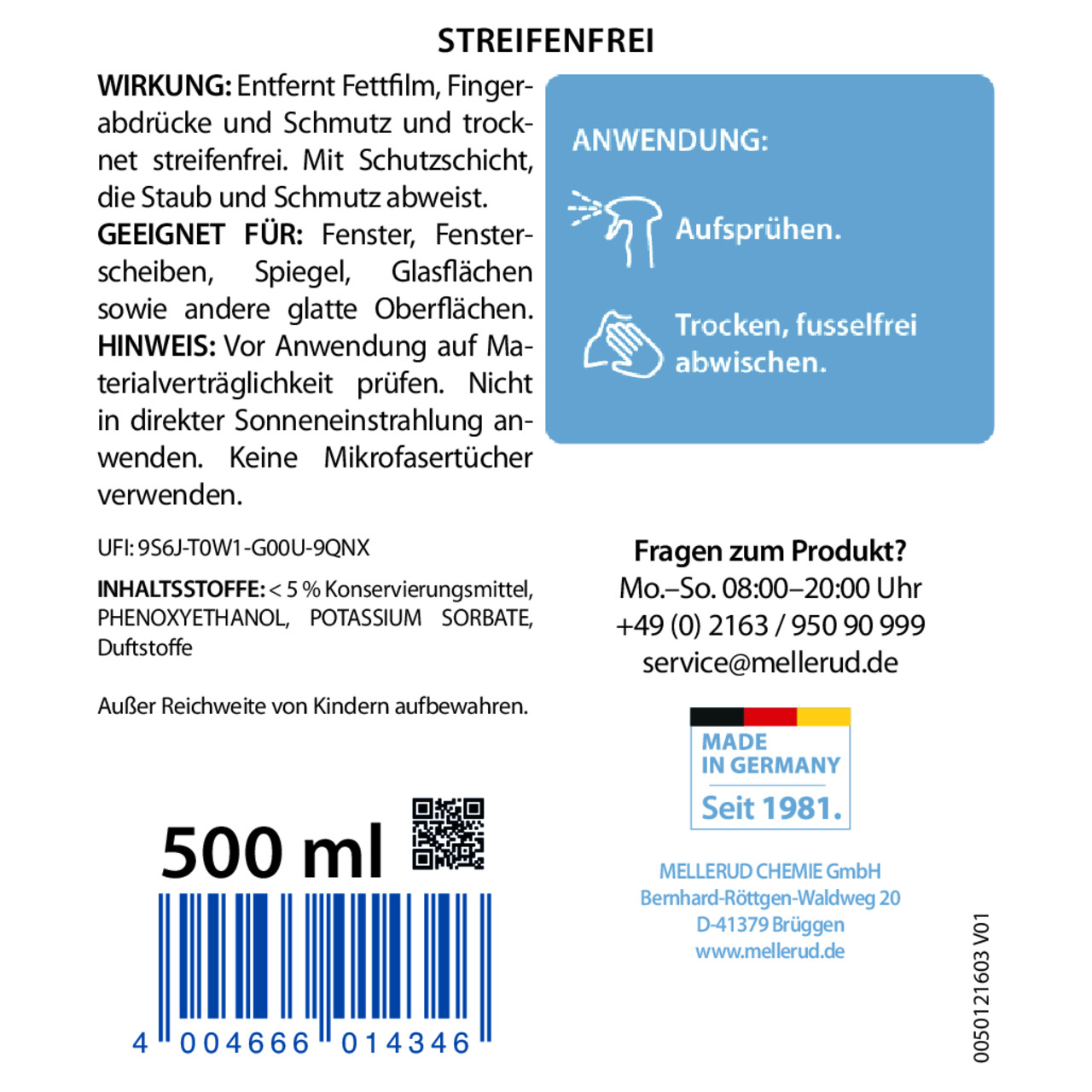 STREIFENFREI 0,5 l