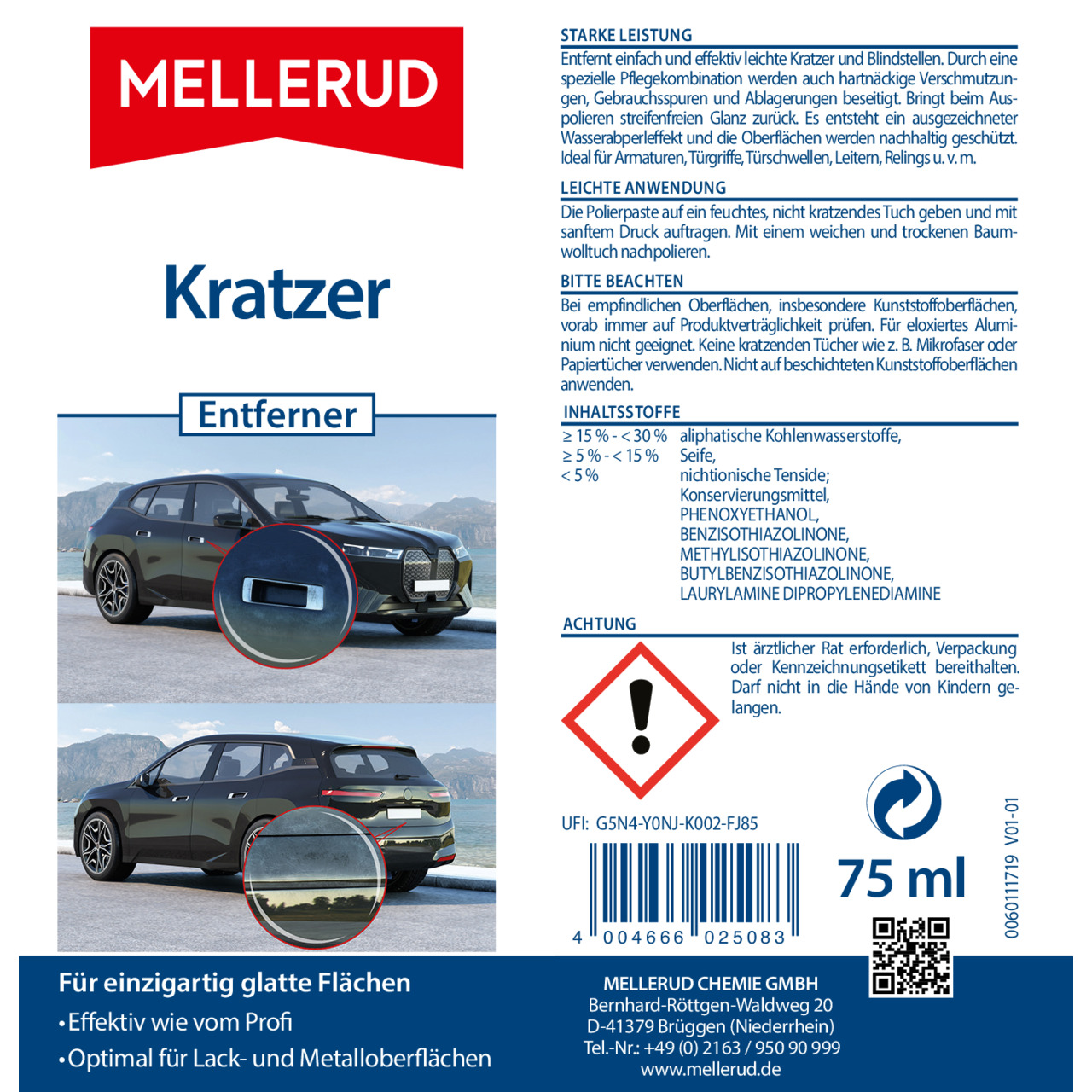 Kratzer Entferner 75 ml