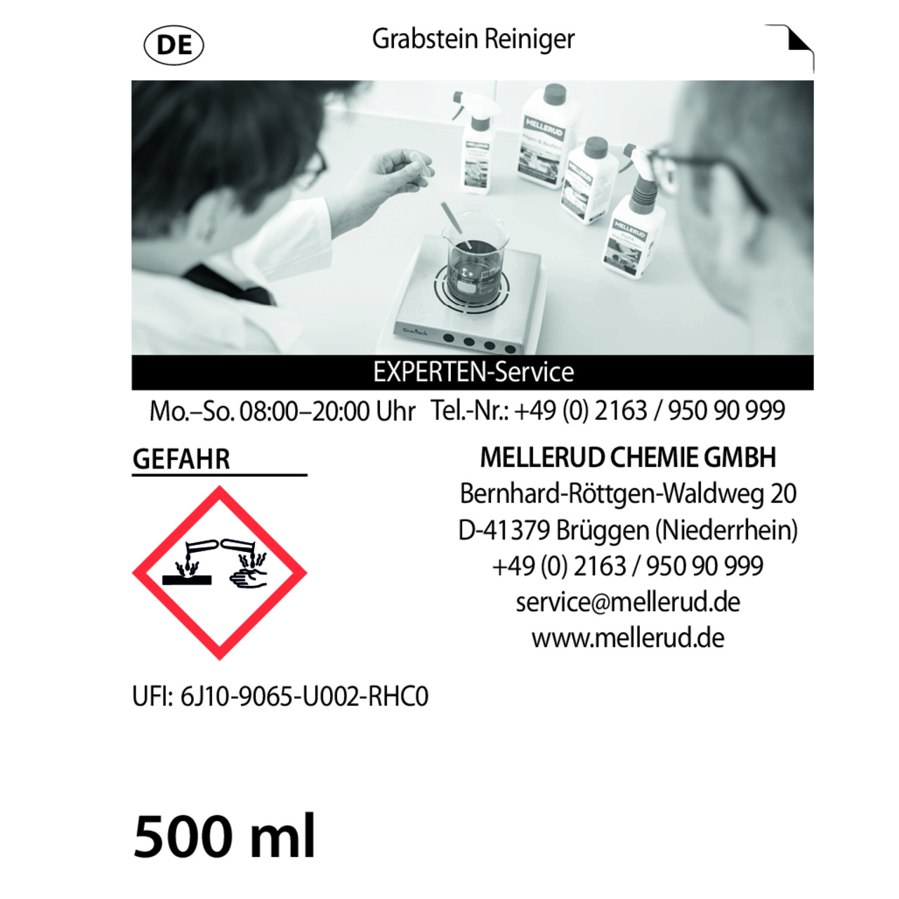 Grabstein Reiniger 0,5 l