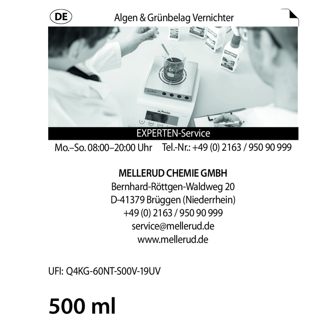 Algen & Grünbelag Vernichter 0,5 l