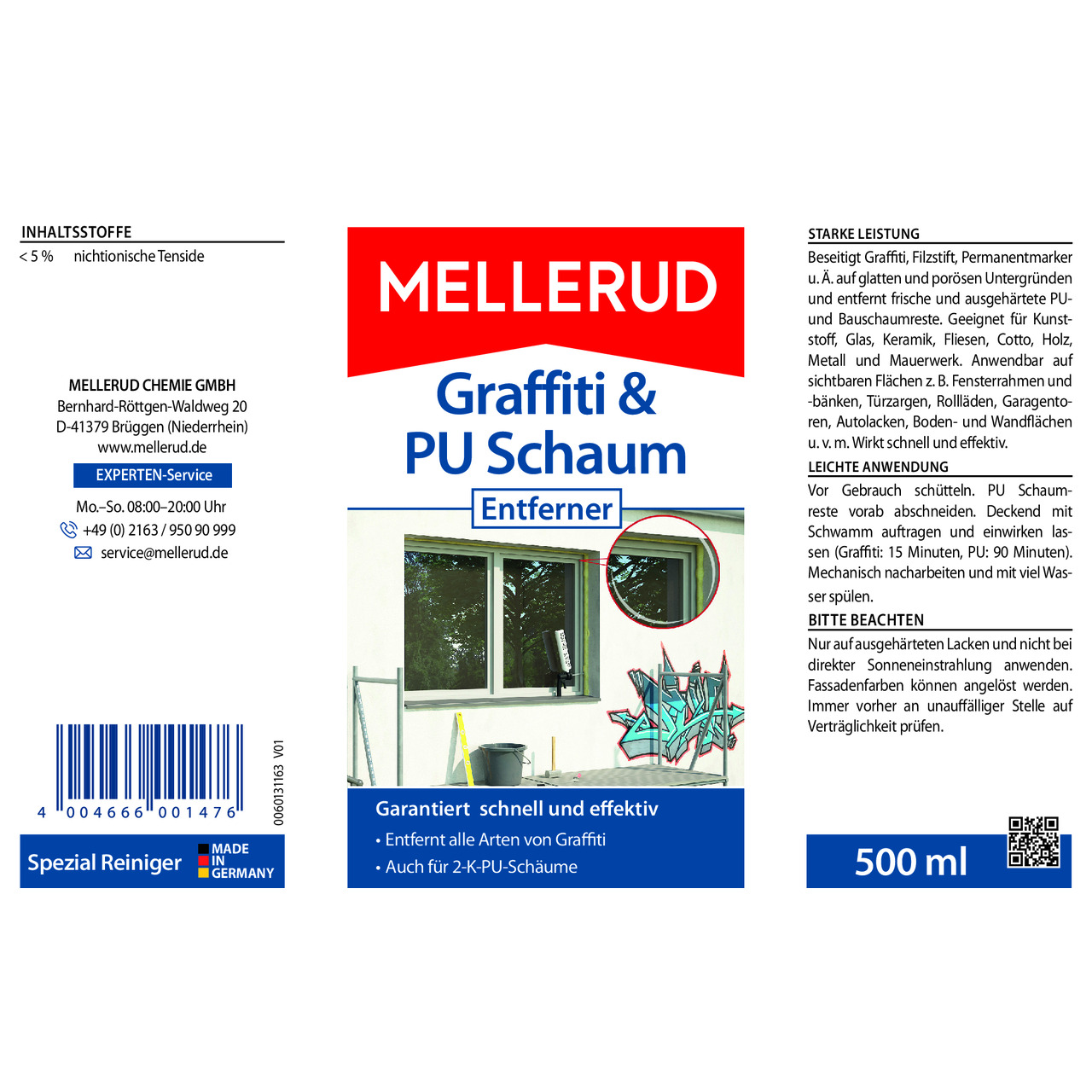 Graffiti & PU Schaum Entferner 0,5 l