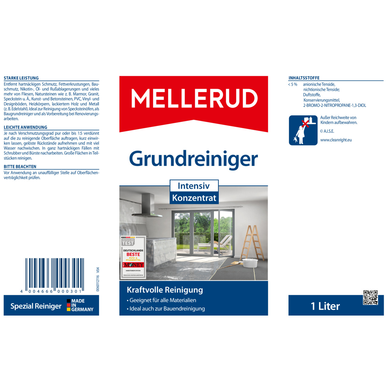 Grundreiniger Intensiv Konzentrat 1,0 l