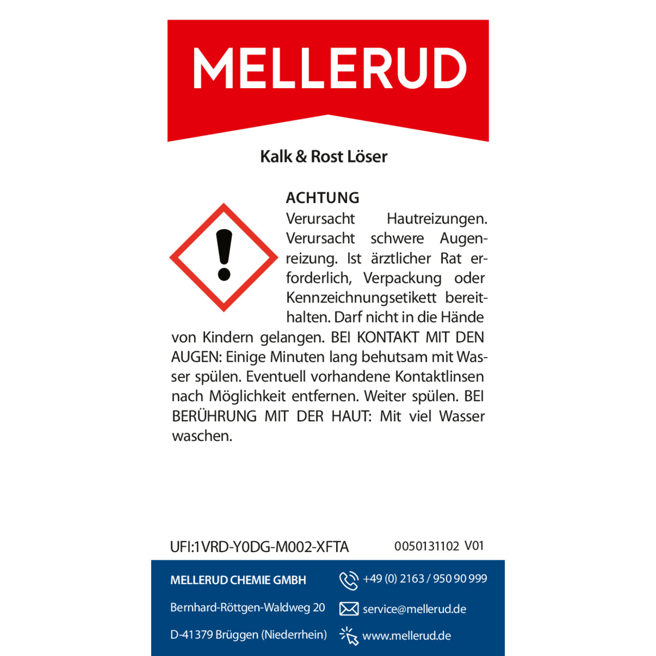 Kalk & Rost Löser 0,5 l