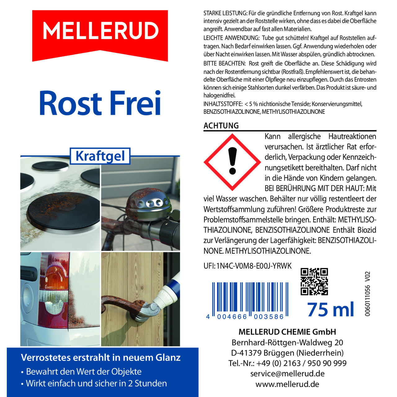 Rost Frei Kraftgel 75 ml