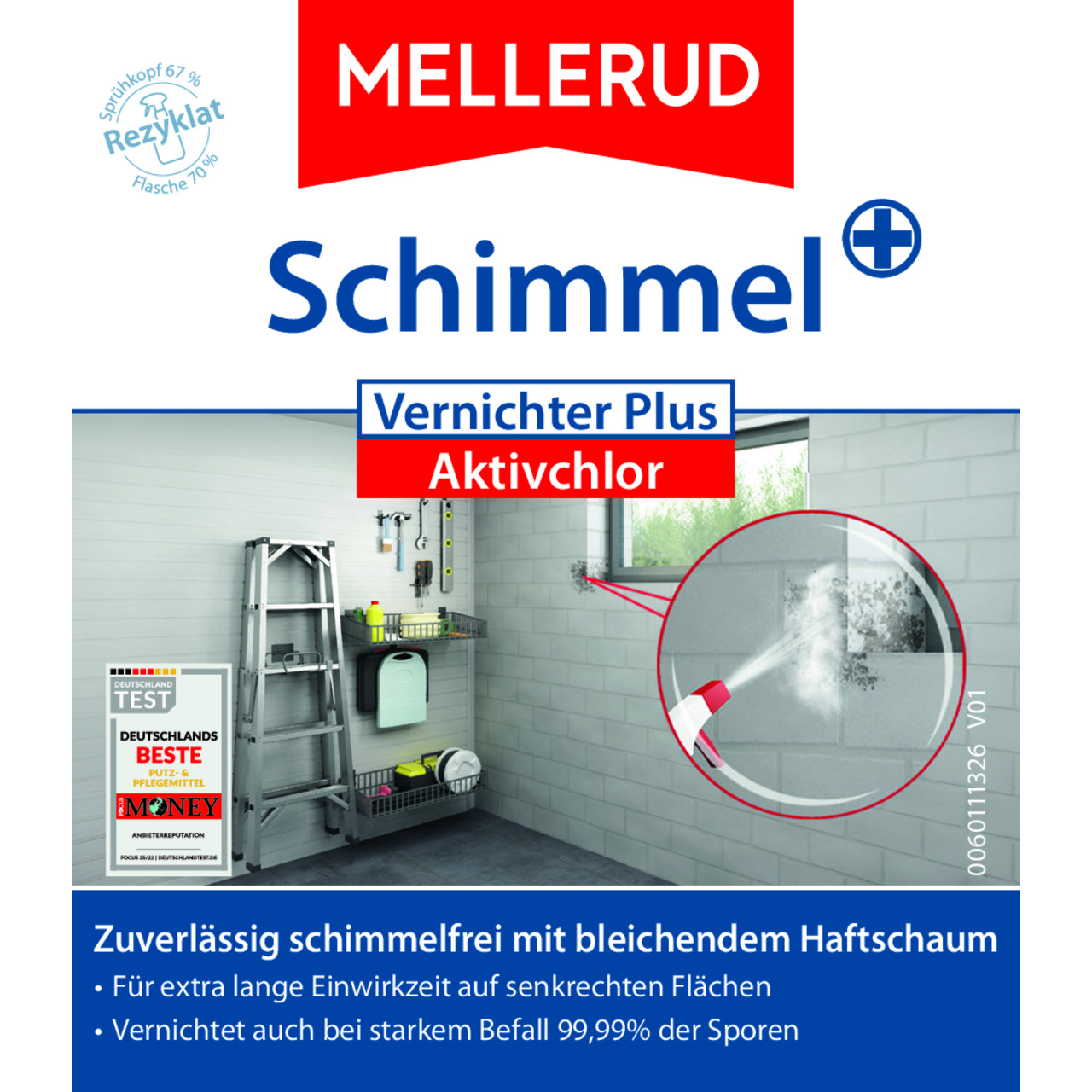 Schimmel Vernichter Plus Aktivchlor 0,5 l