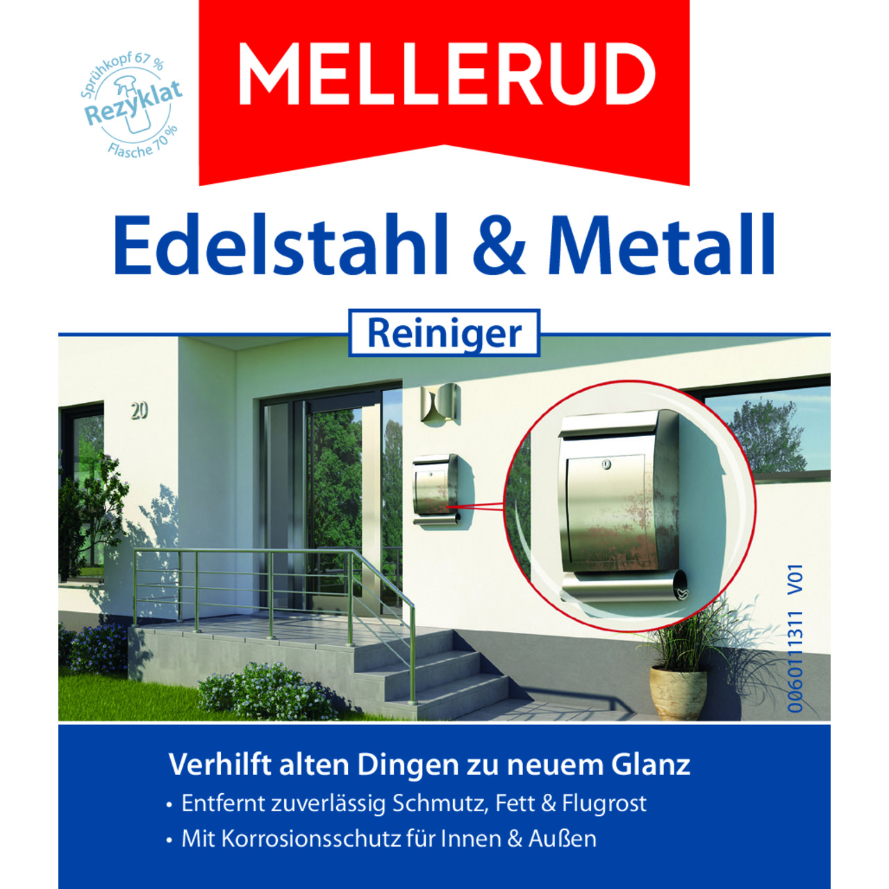 Edelstahl & Metall Reiniger 0,5 l