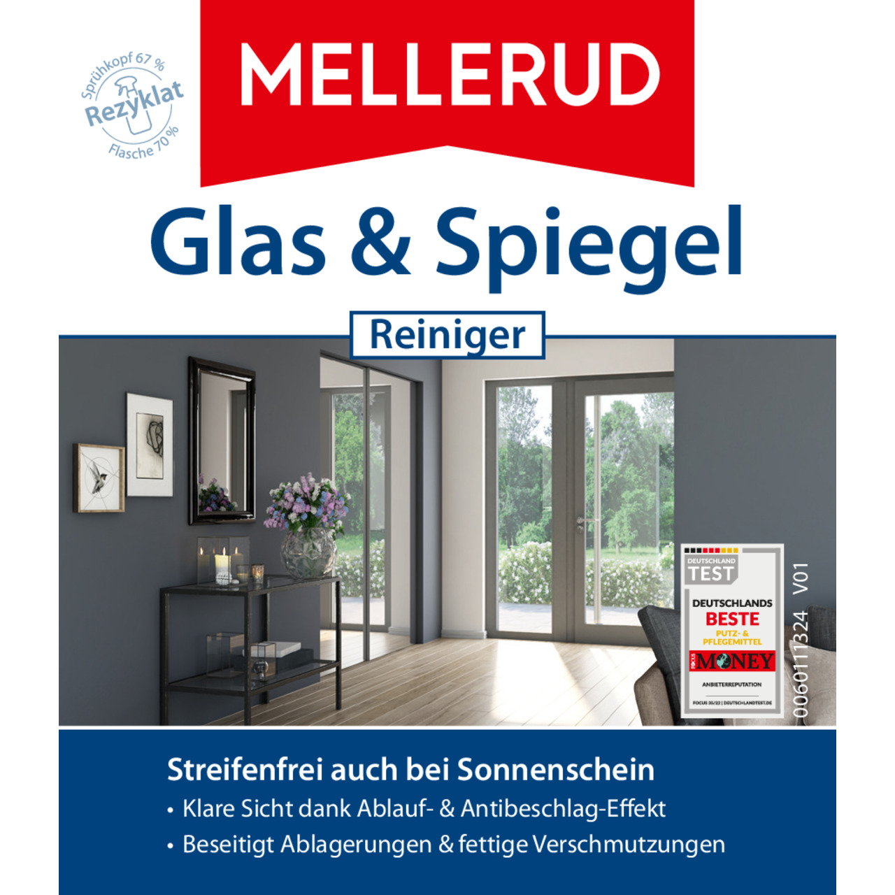 Glas & Spiegel Reiniger 0,5 l