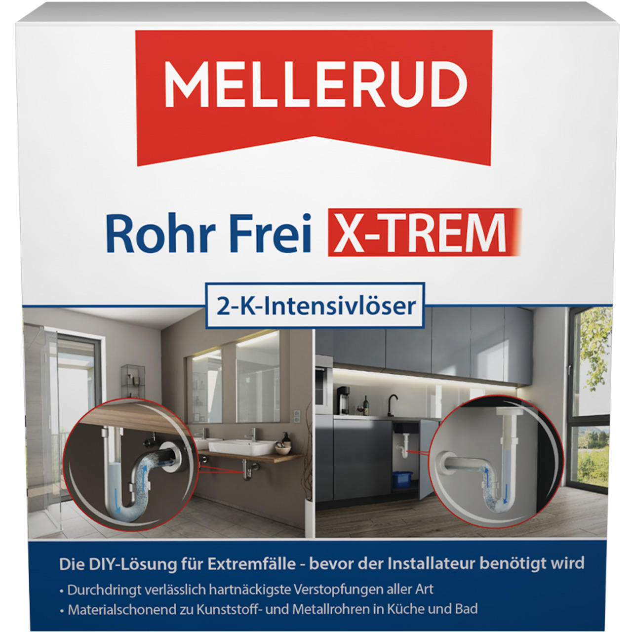 Rohr Frei X-TREM 2-K-Intensivlöser 2 x 0,5 l
