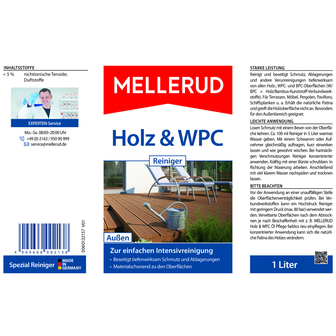 Holz & WPC Reiniger 1,0 l