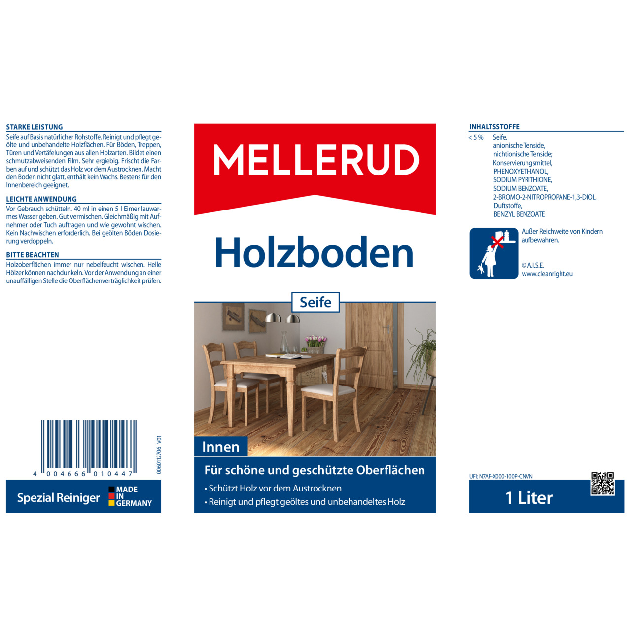 Holzboden Seife 1,0 l