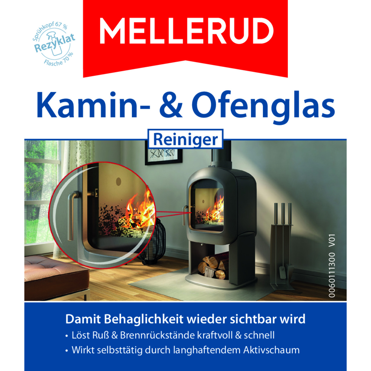 Kamin- & Ofenglas Reiniger 0,5 l