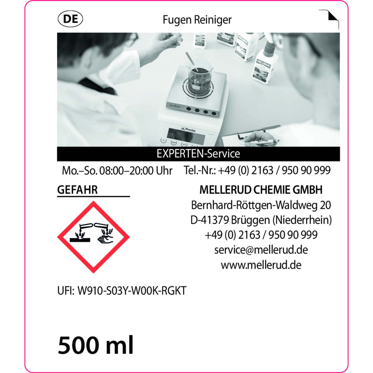 Fugen Reiniger 0,5 l