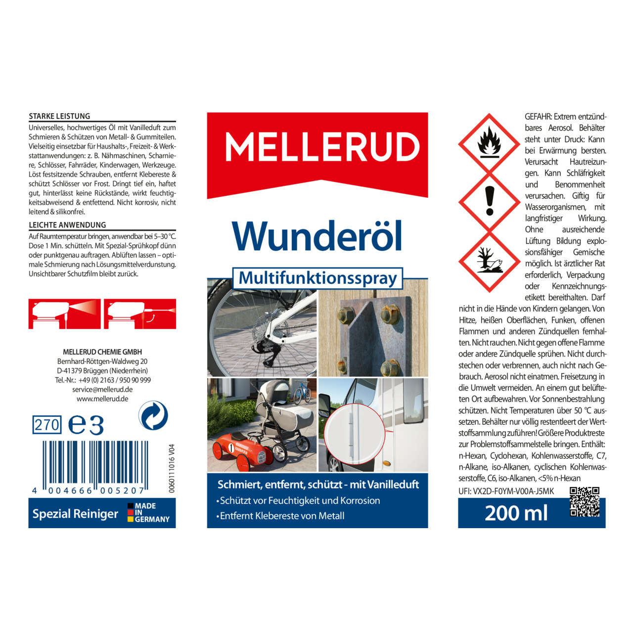 Wunderöl Multifunktionsspray 0,2 l