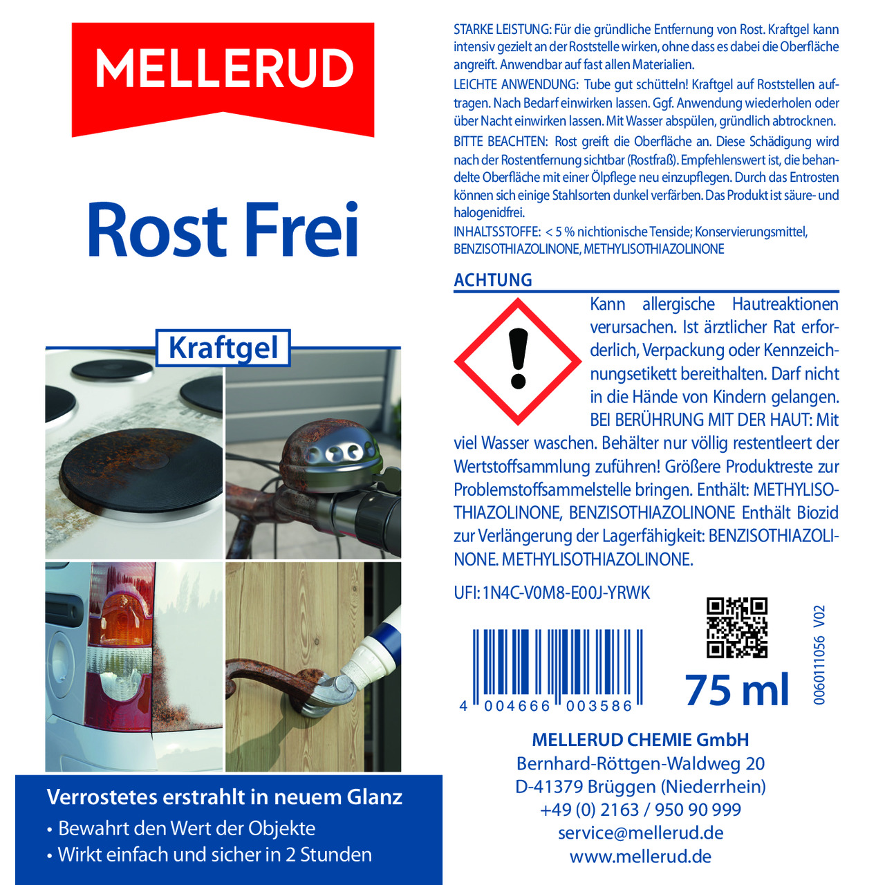 Rost Frei Kraftgel 75 ml