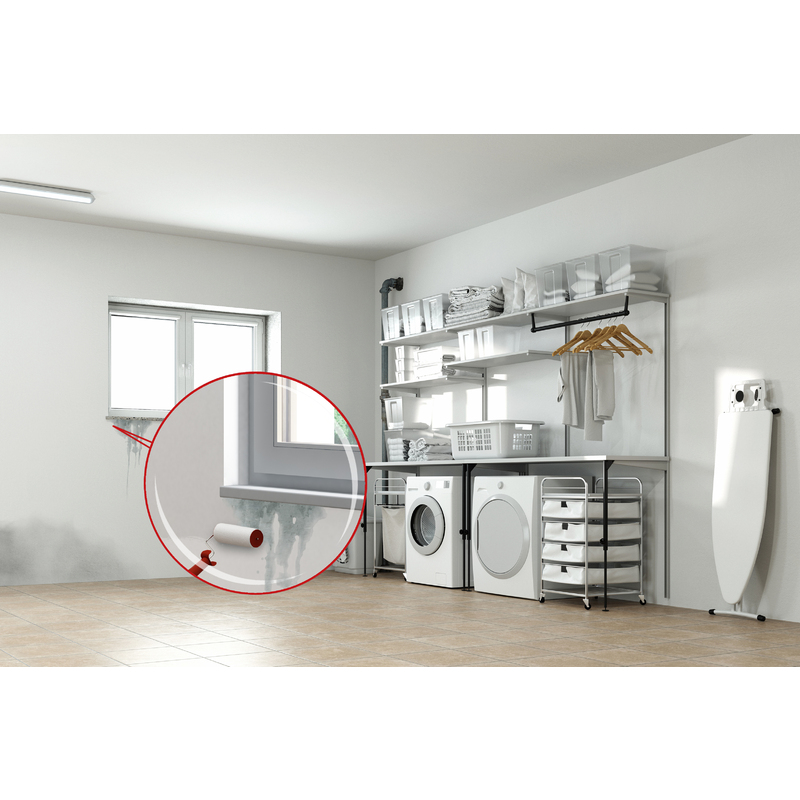 Trockene Wand Farbe & Abdichtung Weiß 0,75 l