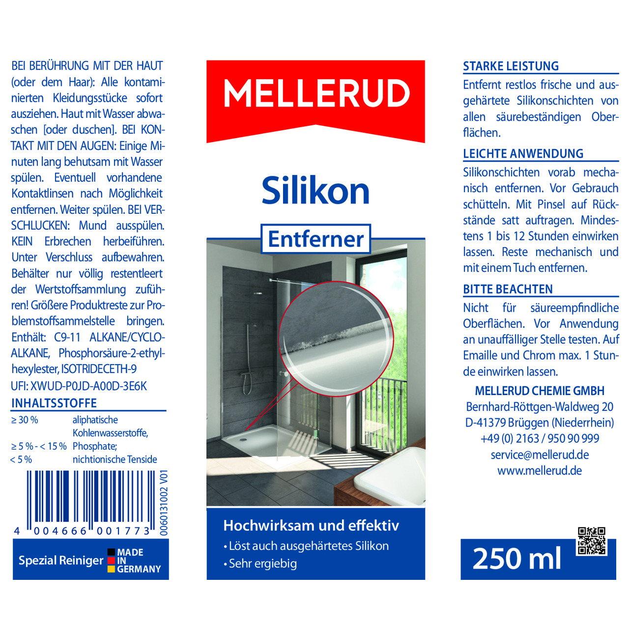 Silikon Entferner 0,25 l