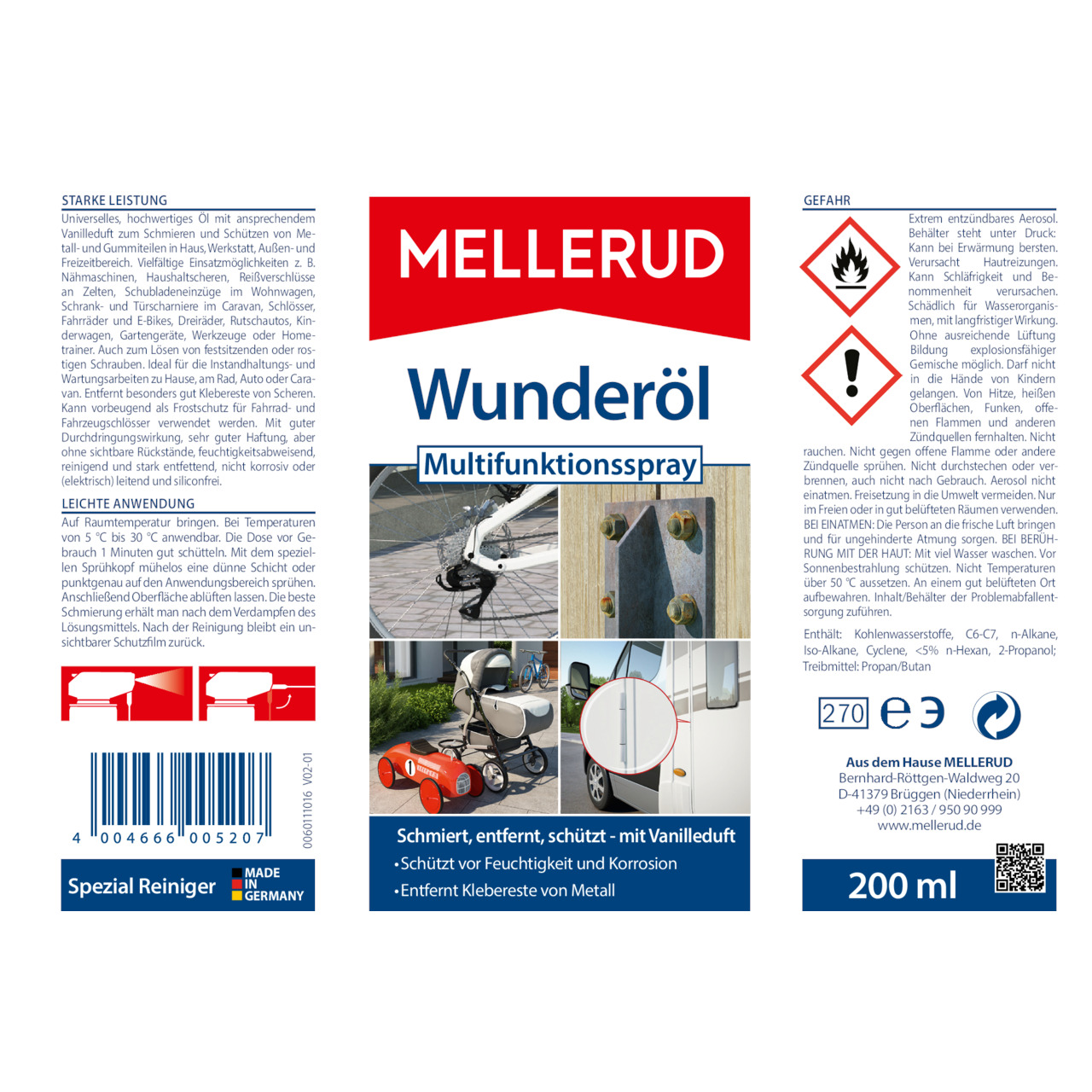 Wunderöl Multifunktionsspray 0,2 l