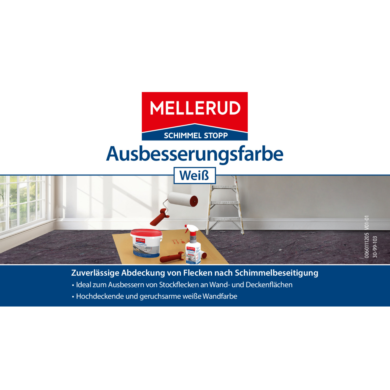 Ausbesserungsfarbe Weiß 0,75 l