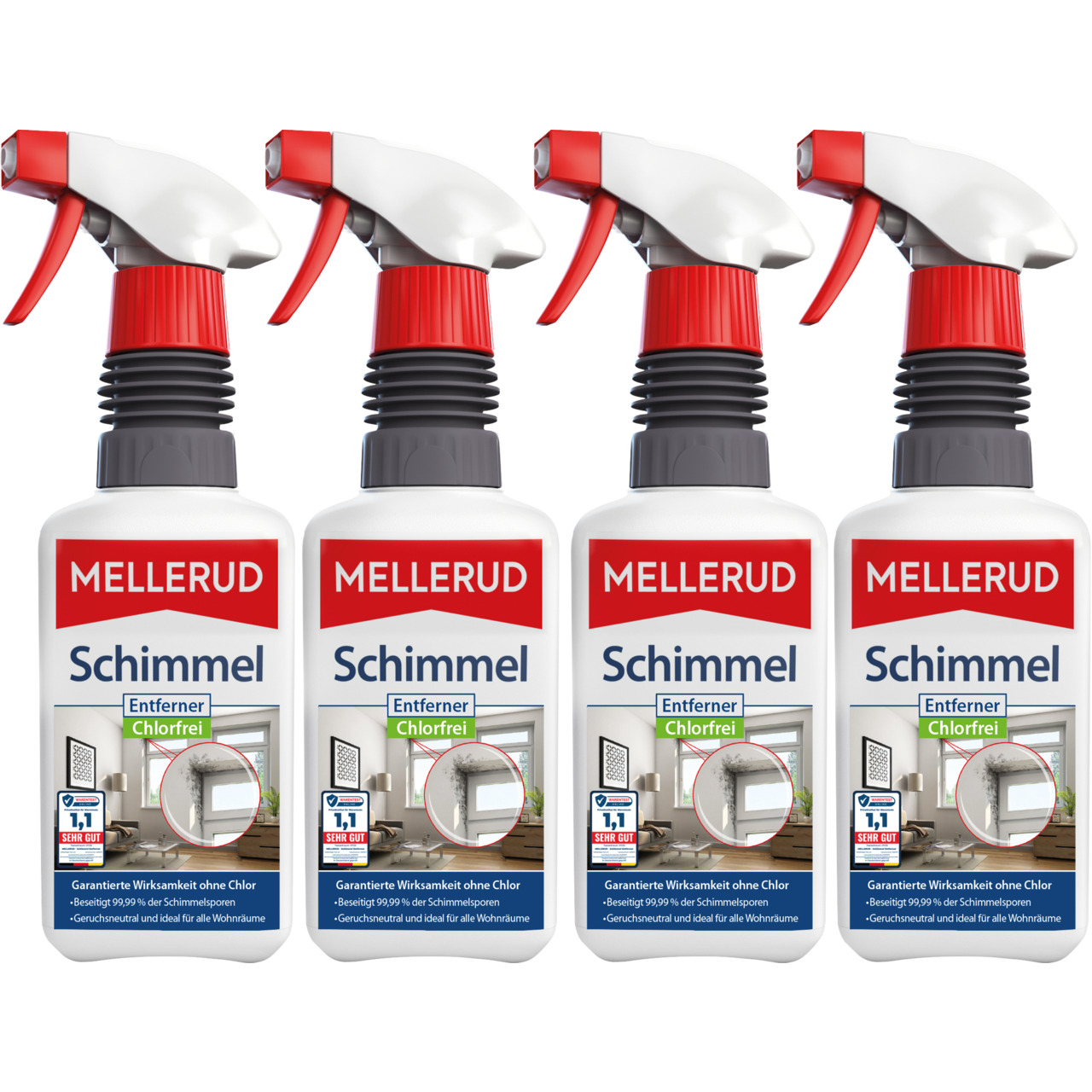 Schimmel Entferner Set 4 Stück