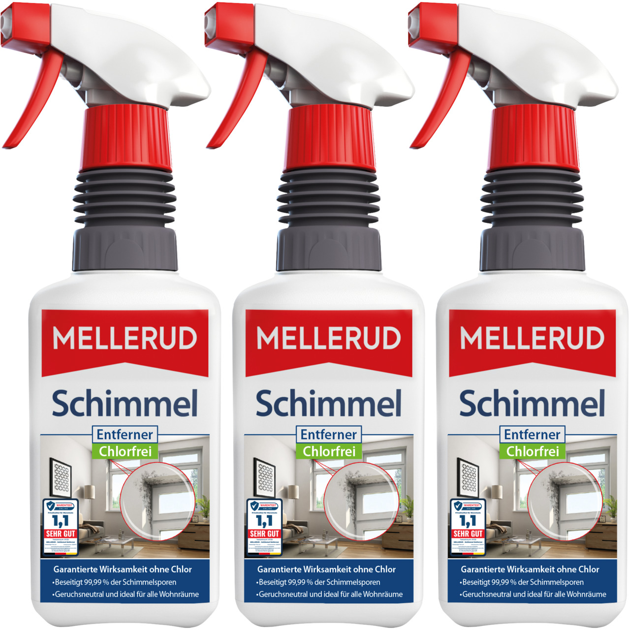 Schimmel Entferner Set 3 Stück