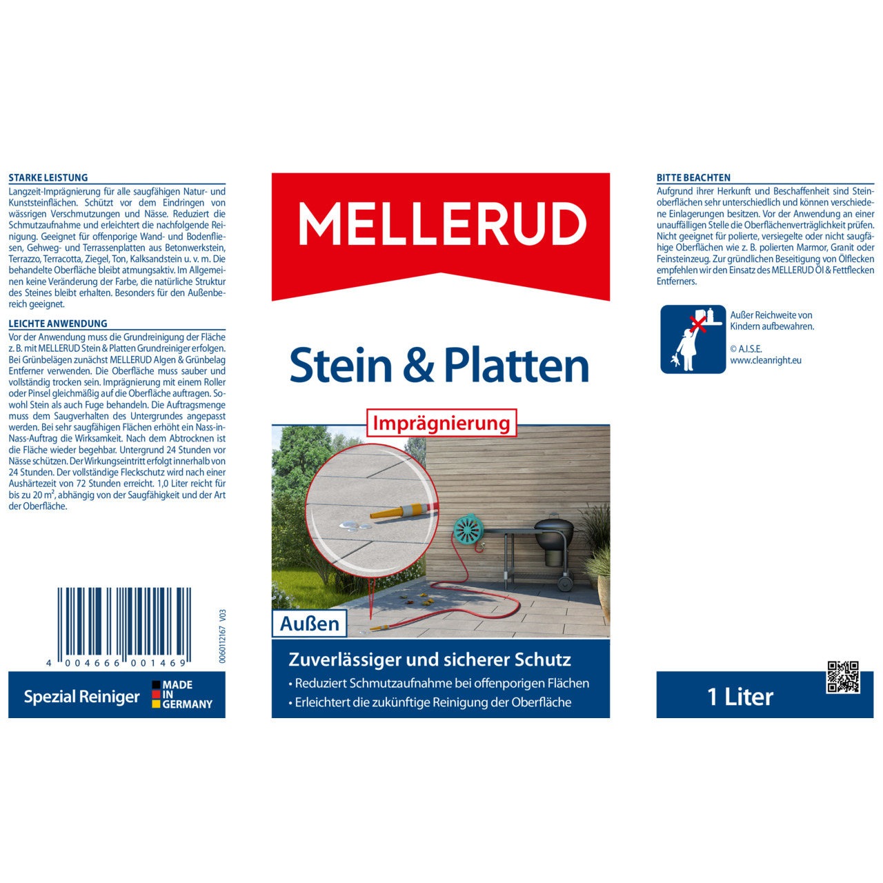 Stein & Platten Imprägnierung 1,0 l