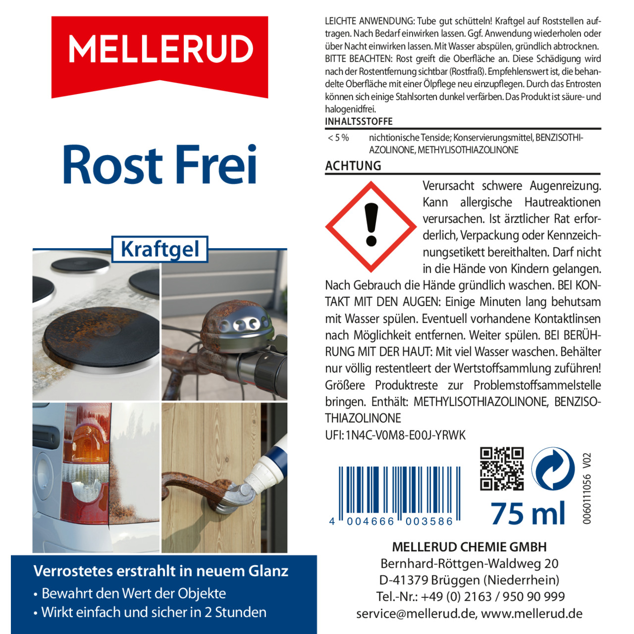 Rost Frei Kraftgel 75 ml