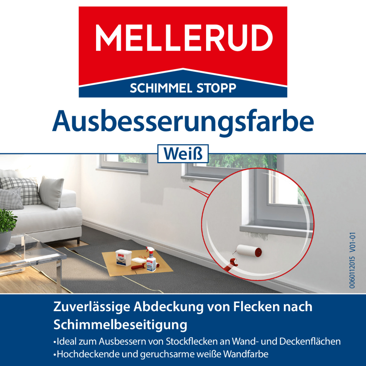 Ausbesserungsfarbe Weiß 0,75 l